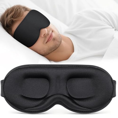 3D Contoured Blackout Sleep Mask