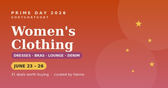 Amazon Prime Day 2026 Women's Clothing Deals