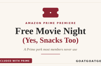 Amazon Prime Premiere: Free Movie Tickets & Snacks for Prime Members (2026)