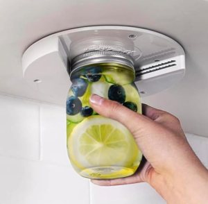 EZ Off Jar Opener for Seniors – Under Cabinet Jar Openers for Weak Hands