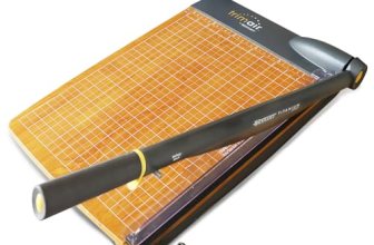 Westcott 15” TrimAir Wood Guillotine Paper Cutter & Paper Trimmer