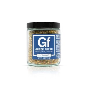 Spiceology Greek Freak Mediterranean Seasoning, 4 oz