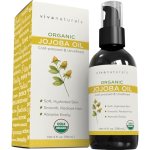 Viva Naturals Organic Jojoba Oil – Pure Cold-Pressed for Skin and Hair