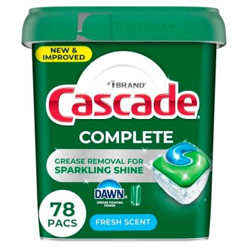 Cascade Complete Dishwasher Pods – Fresh Scent ActionPacs