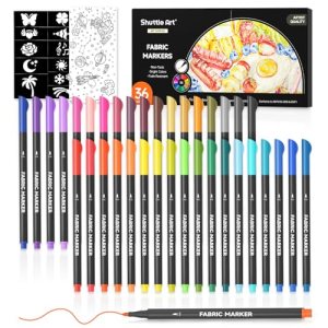 Shuttle Art 36 Colors Fabric Markers