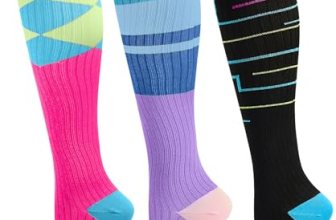 SB SOX 3-Pair Compression Socks for Men & Women (15-20mmHg)