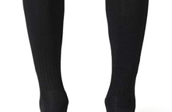 CelerSport 2 Pack Soccer Softball Baseball Socks for Youth Kids Adult Over-The-C
