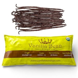 50 Organic Madagascar Vanilla Beans