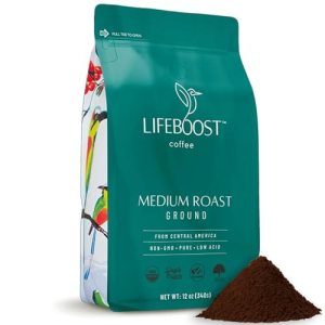 Lifeboost Coffee Ground Medium Roast Coffee