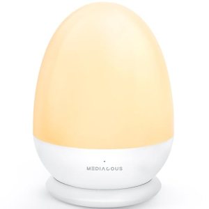 MediAcous Night Lights for Kids Room Egg Light for Nursery