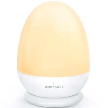 MediAcous Night Lights for Kids Room Egg Light for Nursery