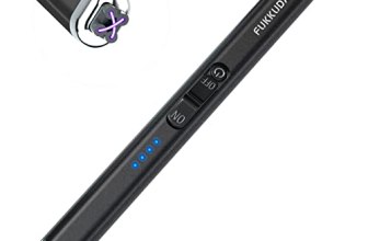 FUKKUDA Upgraded Dual Arc Electric Candle Lighter – USB Rechargeable