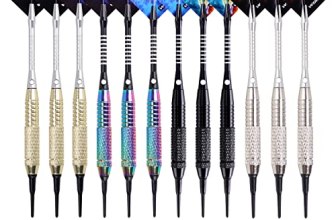 WIN.MAX Darts Plastic tip 12 Pcs Soft tip Darts for Electronic Dart Board