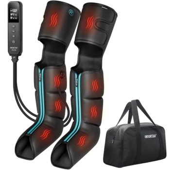 CINCOM Leg Massager with Heat and Compression