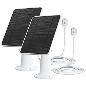 Solar Panel Charger Compatible with Arlo Pro 5S/Pro 4/Pro 3/Pro 3 Floodlight/Ult
