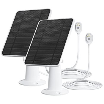 Solar Panel Charger Compatible with Arlo Pro 5S/Pro 4/Pro 3/Pro 3 Floodlight/Ult