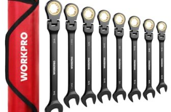 WORKPRO Ratcheting Combination Wrench Set