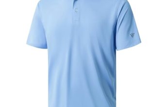 M MAELREG Golf Polo Shirts for Men Short Sleeve Performance Moisture Wicking Qui