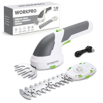 WORKPRO Cordless Grass Shear & Shrubbery Trimmer