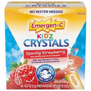 Emergen-C Kidz Crystals, On-the-Go Emergen-C Immune Support Supplement with Vita