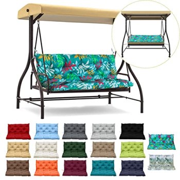 RUFXIEZW Waterproof Porch Swing Cushion Replacement