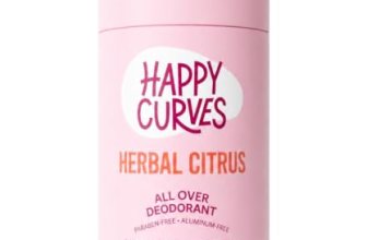 HAPPY CURVES All Over Whole Body Deodorant for Women