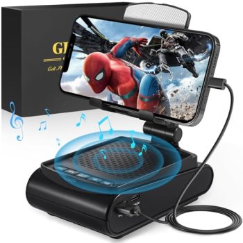 Birthday Gifts for Men, Cell Phone Stand with Wireless Bluetooth Speaker and Ant