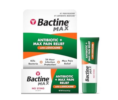 Bactine MAX Antibiotic + Pain Relieving Ointment