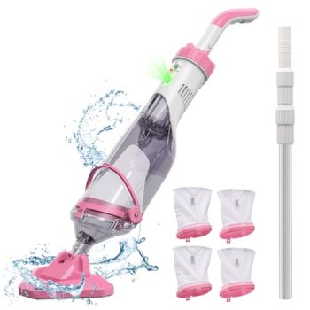 Enhulk Pool Vacuum for Above Ground Pool with a Telescopic Pole