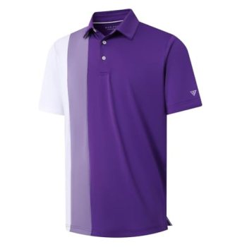 M MAELREG Polo Shirts for Men Short Sleeve Dry Fit Performance Moisture Wicking