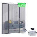 TheFitLife Fiberglass Magnetic Screen Door