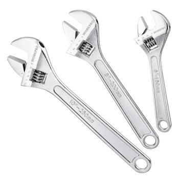 WORKPRO 3-Piece Adjustable Wrench Set