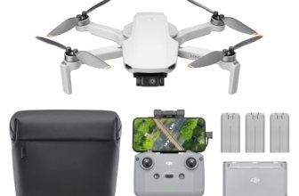 DJI Mini 4K Fly More Combo, Drone with 4K UHD Camera for Adults