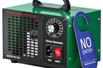 Ozone Generator 45,000mg/h, Home/Industrial O3 Car Deodorizer. Ozone Machine Air