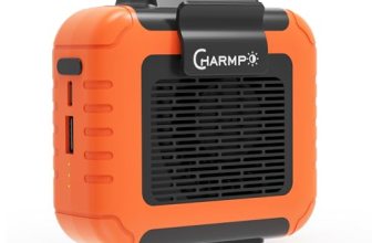 CHARMPㅤ Portable Waist Fan – 6000mAh Battery