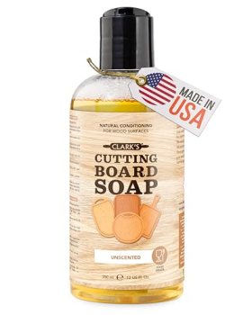 CLARK’S Cutting Board Cleaner Unscented – Soap for Butcher Block