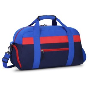 WOOMADA Travel Duffle Bag, Weekend Bag with Wet Pocket & Trolley Sleeve