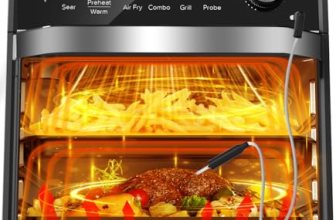 Nuwave Plug-In Grill Air Fryer Oven Combo w/Sheath Heaters