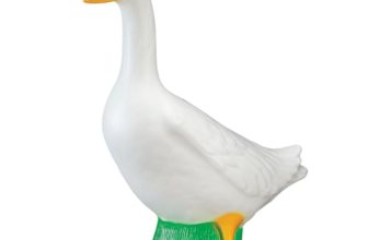 Fox Valley Traders Official Gaggleville Porch Goose Baby Statue