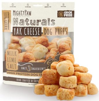 Mighty Paw Yak Cheese Puffs for Dogs