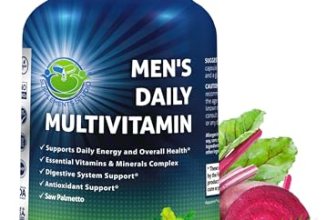 Men’s Daily Multivitamin – Vegan Methylated Multivitamin for Men with Saw Palmet