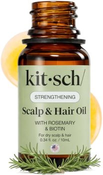 Kitsch Rosemary Oil for Hair Growth – Hair Oil with Biotin