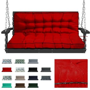 RUFXIEZW Waterproof Porch Swing Cushion Replacement