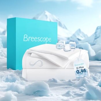 Breescape Cooling Sheets Queen Size