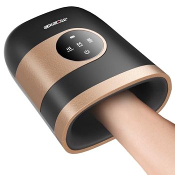 CINCOM Upgraded Hand Massager – Cordless & Portable Hand Massager with Heat & Co