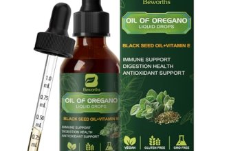 Oregano Oil Drops, Oil of Oregano with Black Seed Oil