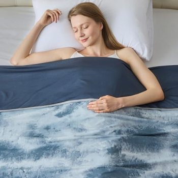 Cushious Cooling Blanket for Hot Sleepers Throw Size 50″x70″