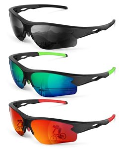 CIFOYA Polarized Sports Sunglasses for Men and Women