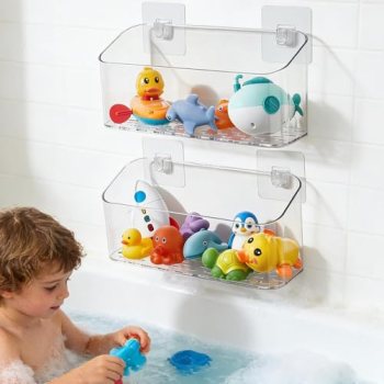 Eunion Bath Toy Storage Organizer