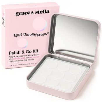 grace & stella Award Winning Pimple Patches for Face (Pack of 72, Round)
